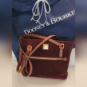 Dooney & Burke Suede purse - Wine